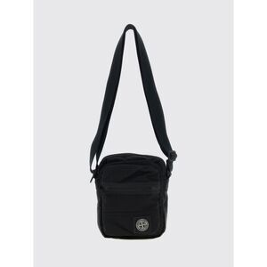 Stone Island Shoulder Bag Men Black